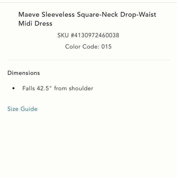 Maeve x Anthropologie Embroidered Fish MIDI Dress - Picture 5 of 9